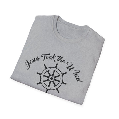 Jesus Took The Wheel (Psalm 37:5) T-Shirt