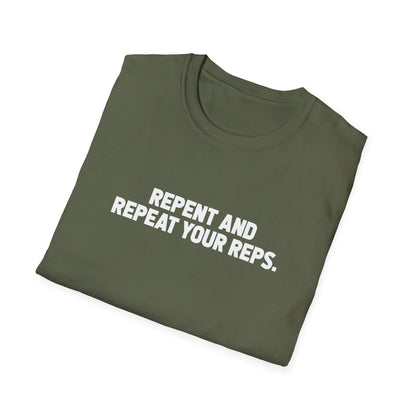 Repent And Repeat Your Reps T-Shirt