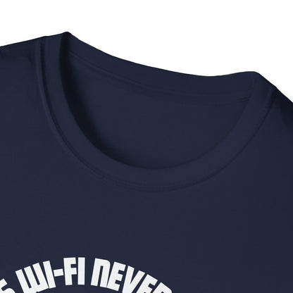 God's WI-FI Never Drops (John 3:16) T-Shirt