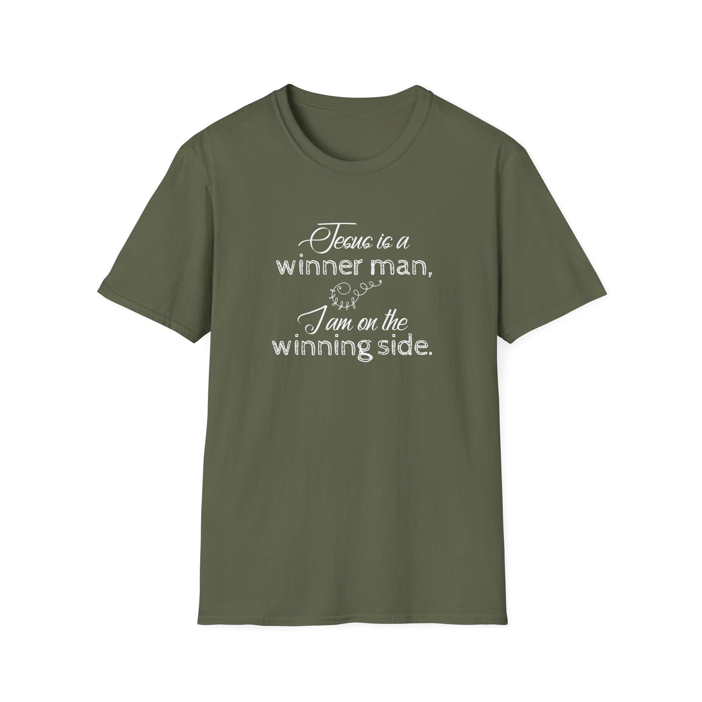 Jesus Is A Winner Man And I'm On The Winning Side T-Shirt