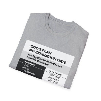 God's Plan No Expiration Date T-Shirt