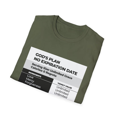 God's Plan No Expiration Date T-Shirt