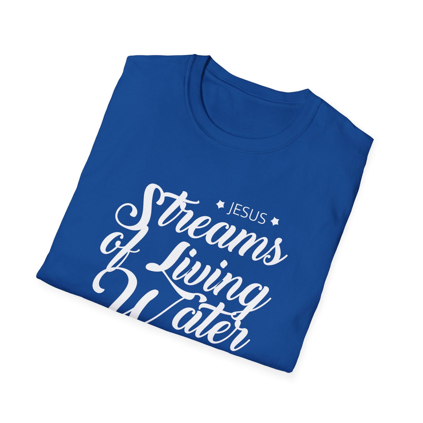 Jesus, Stream Of Living Water: Never Thirst Again T-Shirt