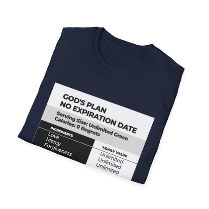 God's Plan No Expiration Date T-Shirt