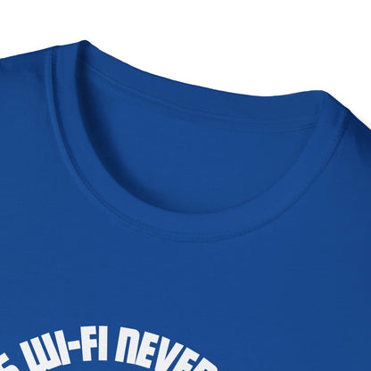 God's WI-FI Never Drops (John 3:16) T-Shirt