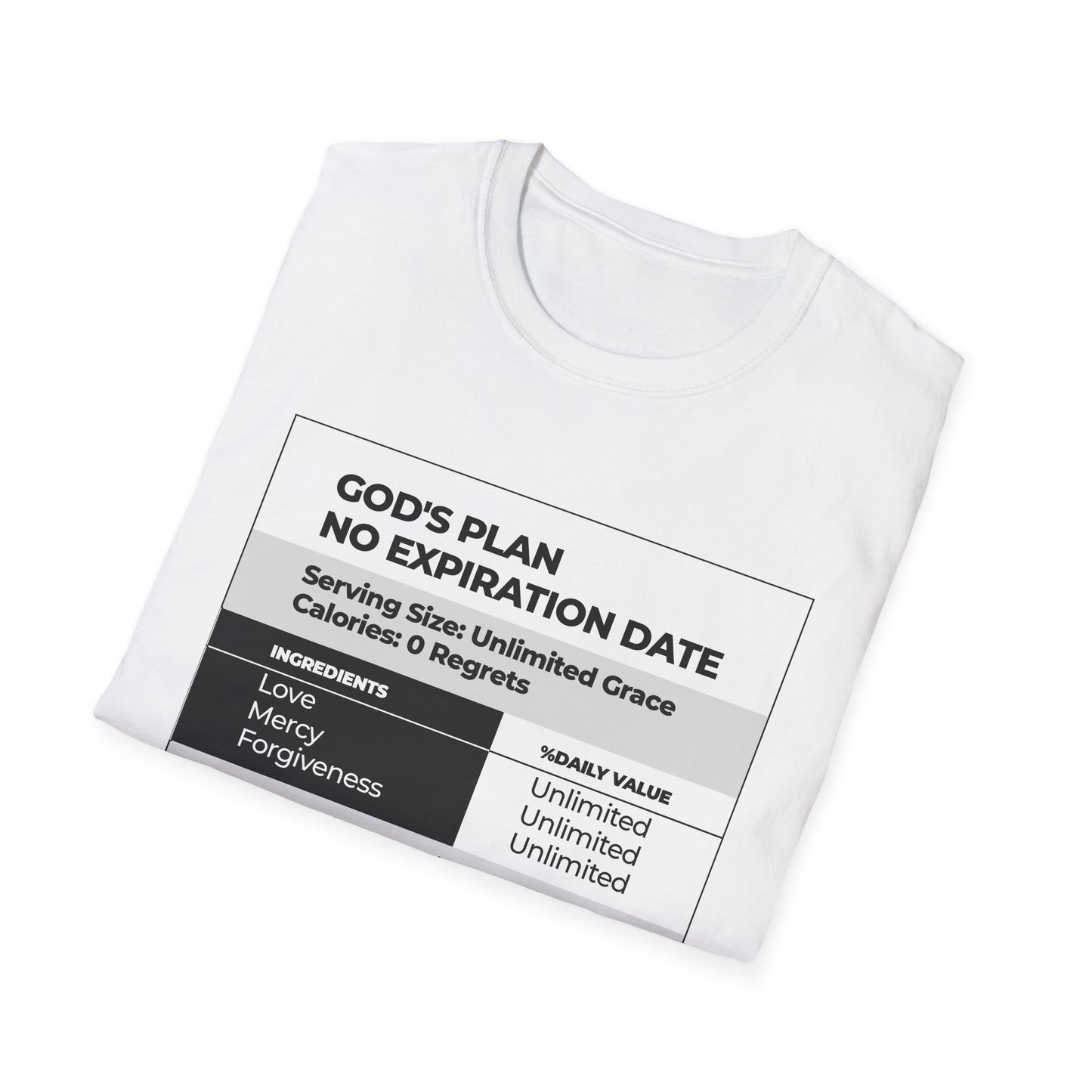 God's Plan No Expiration Date T-Shirt