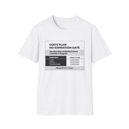 God's Plan No Expiration Date T-Shirt