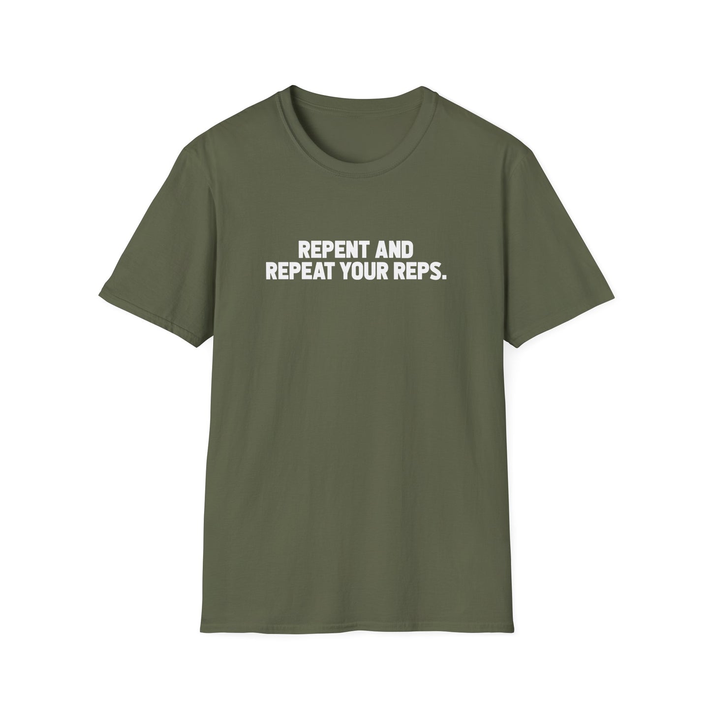 Repent And Repeat Your Reps T-Shirt