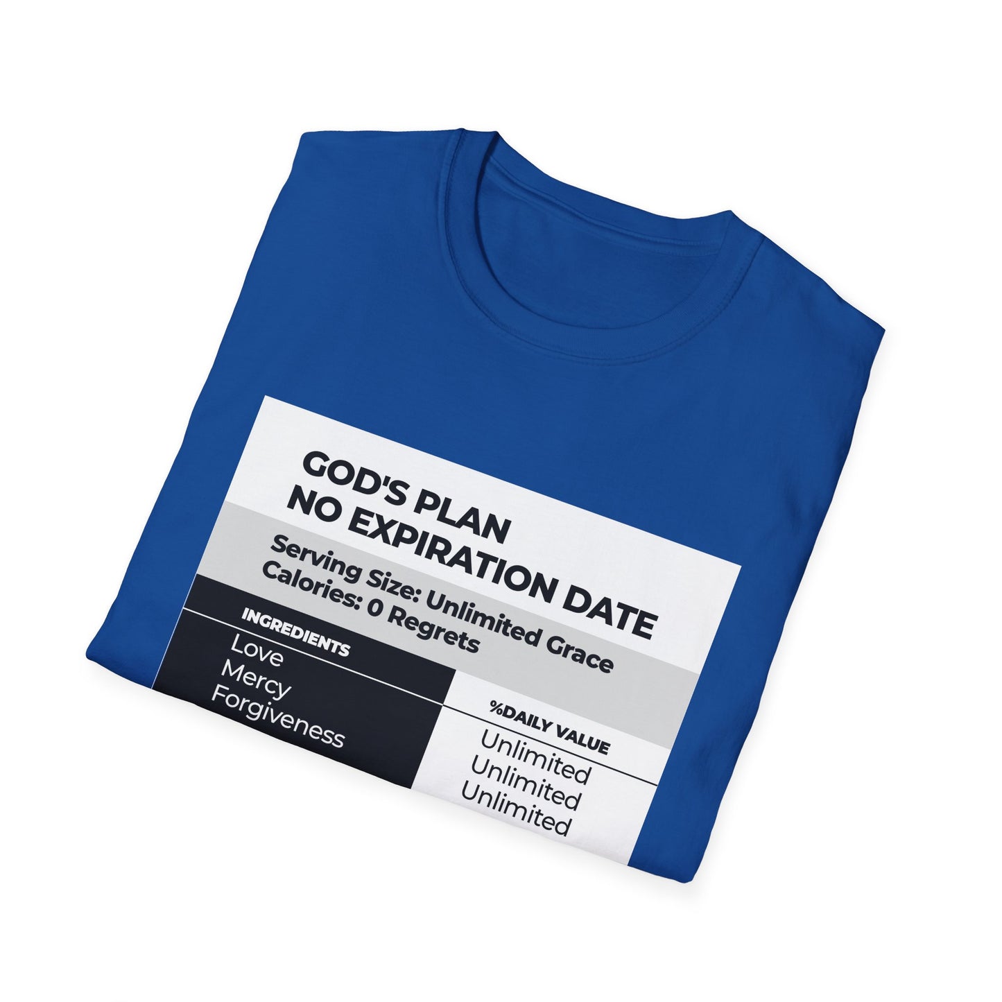 God's Plan No Expiration Date T-Shirt